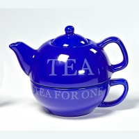 Solitaire "Tea", bleu